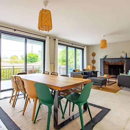 6 Ch. Avec Sauna, Jardin Et Parking Pres Du Bassin D'arcachon - Fr-1-736-51 Villa