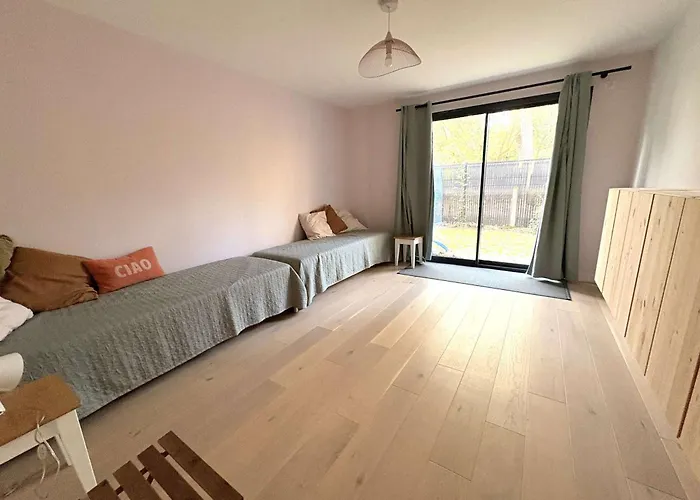 6 Ch. Avec Sauna, Jardin Et Parking Près Du Bassin D'arcachon - Fr-1-736-51 Villa