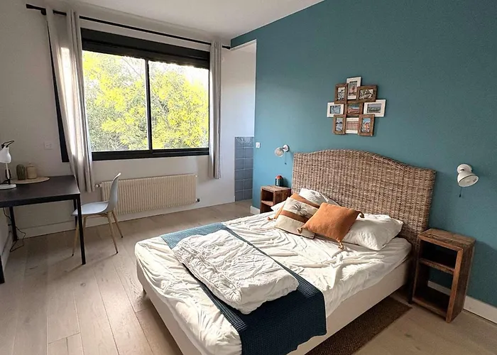 Villa 6 Ch. Avec Sauna, Jardin Et Parking Près Du Bassin D'arcachon - Fr-1-736-51